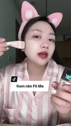Kem nền kiềm dầu tốt gọi tên Fit Me, vừa mềm mịn, vừa hỗ trợ chống nắng luôn nha😍 #xuhuong #kemnen #fitme #makeup #duoctaitro 