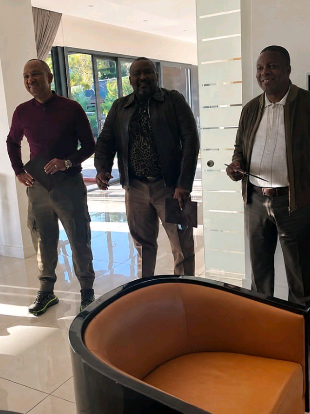 Breaking News: Here is the big 5 Cartel, from left to right. Katiso 