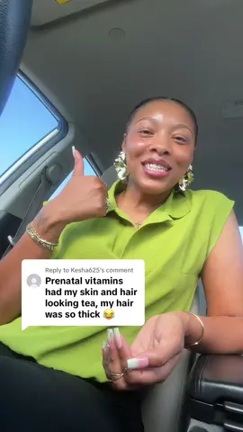 Replying to @Kesha625 never gonna stop taking a prenatal 🤷🏽‍♀️ #hairgrowthtips #prenatal #longhairgoals #hairgrowthhacks 