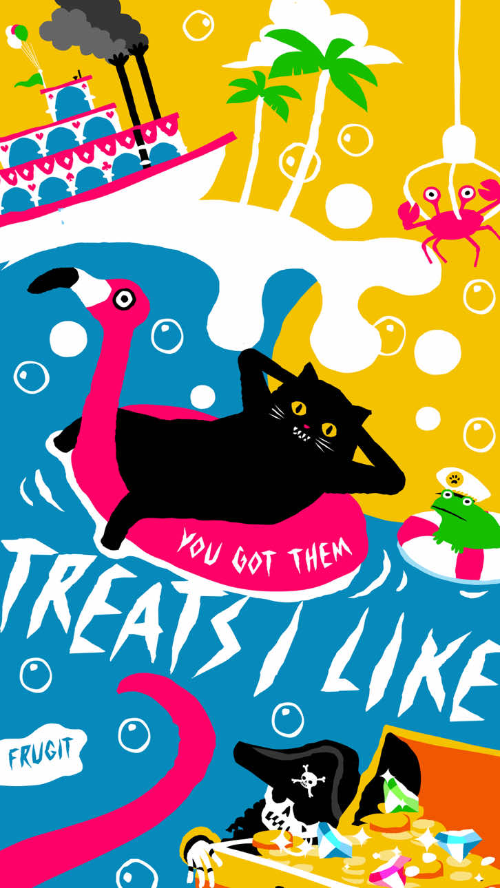 I don’t know if I’ve mentioned it, but you’ve got those treats I like.  . . . . . . . .#frugit #musicvideo #catsoftiktok #animation #treats 