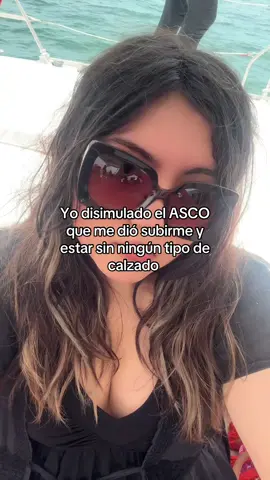 tremendo ASCOOOO ME DIO, por eso me la pasé sentada con los pies levantados #cancun #asco #viral 