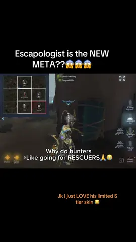 @⛧Sam⛧  EFFORN KITE FOR U!!!! The 1 escapologist main in na eu is crying at the sight of this video. Finally the most remembered survivor of identityv is not forgotten 😭🙏 anyways here is a simple kite where the geisha kinda got confused because of my cute FOG in identityv survivor rank. But  I’m also confused #identityv #idv #idvgameplay #idvsurvivor #idvrank 