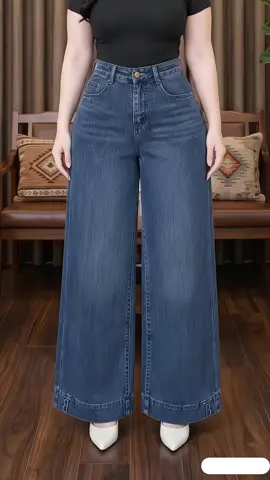 Quần jeans nữ cạp cúc#quanaotrungnien #quantrungnien #quanjeannu 