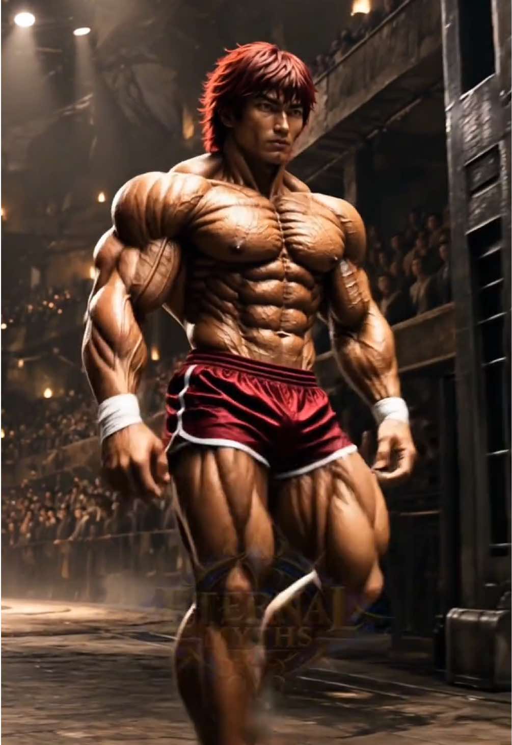 Baki Hanma — The current underground champion. A fighter raised under the shadow of the strongest creature on Earth. 👊🔥 In Baki, strength isn’t just about muscle. Baki’s greatest weapon is his ability to adapt. He studies his opponents, evolves during battle, and continually challenges fighters who should be completely beyond his level. But ultimately, nearly everything leads back to one goal: becoming strong enough to stand against his father, Yujiro Hanma. This is my fan-made AI live-action interpretation of Baki Hanma, imagining what his presence, physique, and aura could look like in a cinematic live-action world. 🔥 Where does Baki rank among your favorite fighters in the series? And who should I bring to live action next? 👇 🎬 Baki Hanma is available on @Netflix  🤖 AI visuals created using @OpenArt AI  ✂️ Edited with @CapCut  🎥 Fan-made AI live-action interpretation by Eternal Myths AI #BakiHanma #Baki #LiveAction #AnimeLovers #EternalMythsAI
