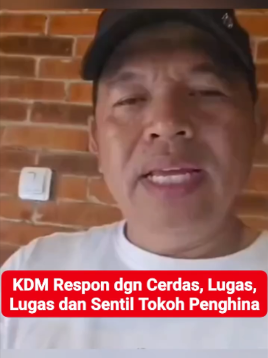 KDM Jawab Penghina Dirinya Dengan Cerdas, Lugas dan Tegas Serta Sentil Tokoh Yang Merasa Hebat dan Menyepelekan Masalah Jawa Barat   #kdm #kdmbapakaing #kangdedimulyadi #kdm2026