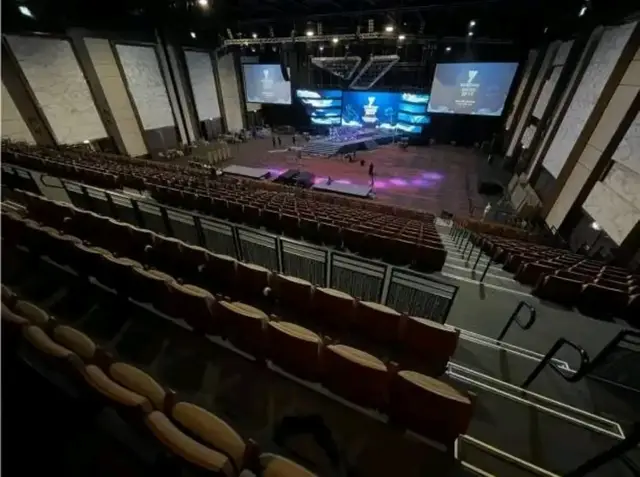 The Venue is ready Look guys the venue it's so big ..Are you ready FayeAtom fans🍑🌻and Fayemily fans🌻Later we going to see FayeAtom at Y Entertainment Awards 2026 😉🔥..  🗓️ September 3,2026 ⏰4:00PM 📍 ICONSIAM HALL, ICONSIAM 