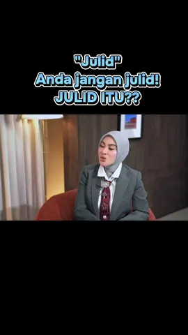Jangan julid! Julid itu? #chokysitohang #syahrini #cliperms 