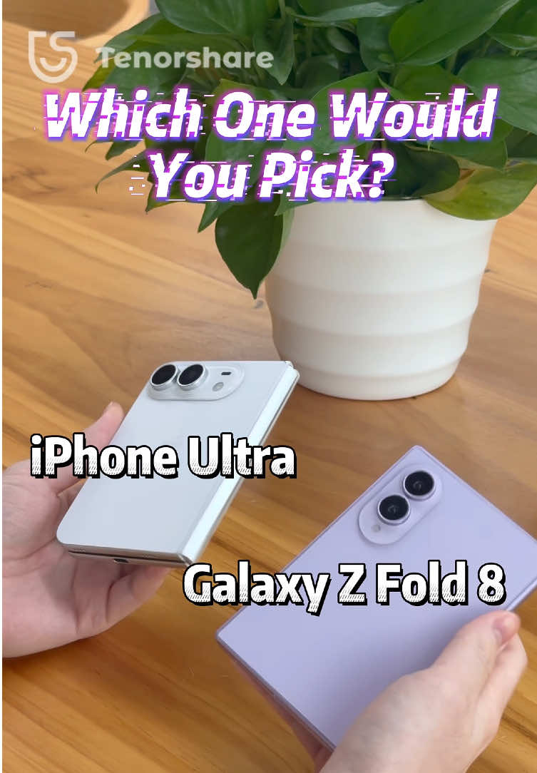 iPhone Fold Ultra vs Galaxy Z Fold 8 - Which Would You Pick #iphonefold #galaxyfold8