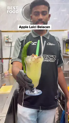 Who dare to try this? Apple + Lychee + Shrimp Paste @nasi.kandar.asik3  📍Nasi Kandar Asik Maju Penang, 40, Gat Lebuh Macallum, 10300 George Town, Pulau Pinang ⏰24 Hours [Daily] 🎥 @JC17 