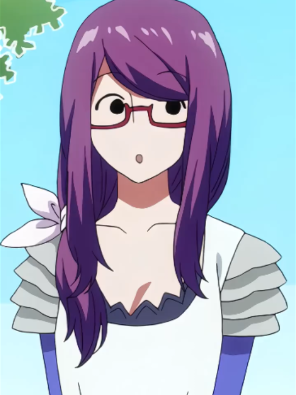 ini kan yg ketimpa.. #rizekamishiro #tokyoghoul #fyp #anime