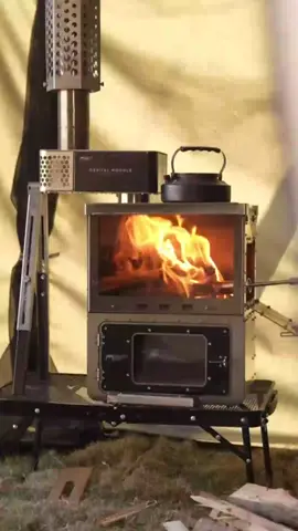 More Than a Wood Stove Built for warmth, cooking, and real outdoor use. The multi-level design offers a clear view of the fire while giving you extra space for heating water or preparing food at camp. A practical setup for brands looking to expand their outdoor stove range. #CampingStoveSupplier #OutdoorCookingEquipment #WoodStoveWholesale #CampingGearDistributor #wayexplorers