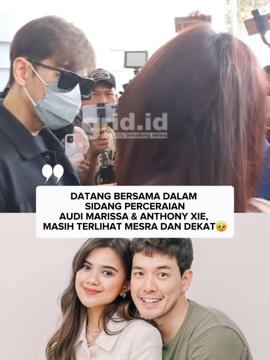 terlihat baik-baik saja padahal menyimpan kesedihan 🥹💔 #anthonyxie #audimarissa #fyp #viral #perceraian 