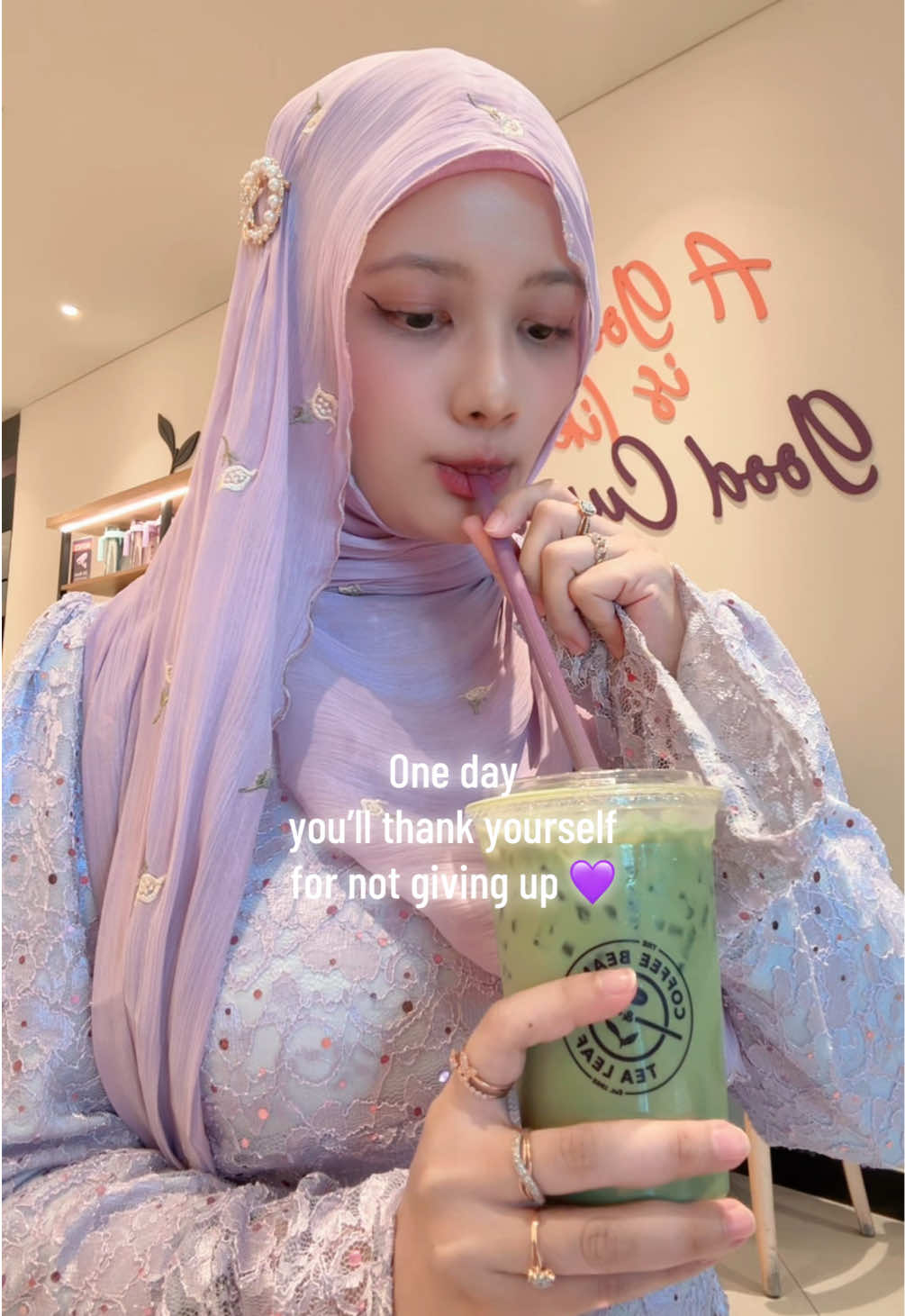 For the person silently fighting battles nobody knows about, please keep going 🙌 Your story isn’t over yet. One day, you’ll be so grateful you stayed 💜 #inspirationalquotes #keepgoingdontgiveup #yougotthis #cbtl #cbtlmalaysia 