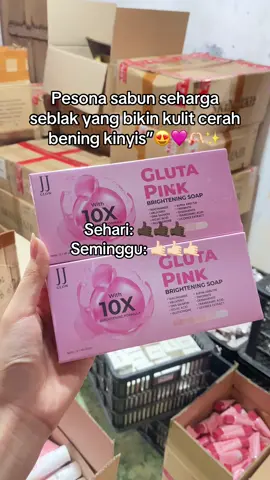 Modal sabun seharga seblak udah bisa bikin kulit cerah bening kinyis”😍🔥#jjglow #jjglowglutapink #jjglowglutapinkbrighteningsoap #sabunpencerah #sabunviral 