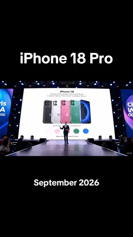 iPhone 18  🔜  #Apple #AppleLeaks #iPhone18 #iPhone18Pro #iPhone18ProMax 