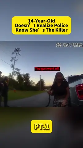 14-Year-Old Doesn’t Realize Police Know She’s The Killer#cops#policeofficer#copsusa#bodycam