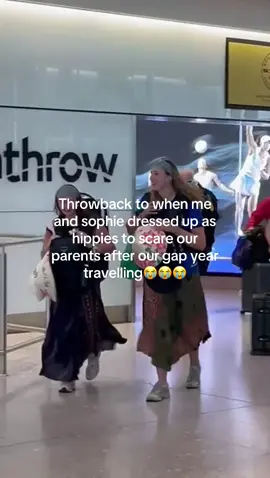 spent most of the time in Asia planning this arrival💀💀💀 #jokes #gapyear #hippies #thailand #airport 