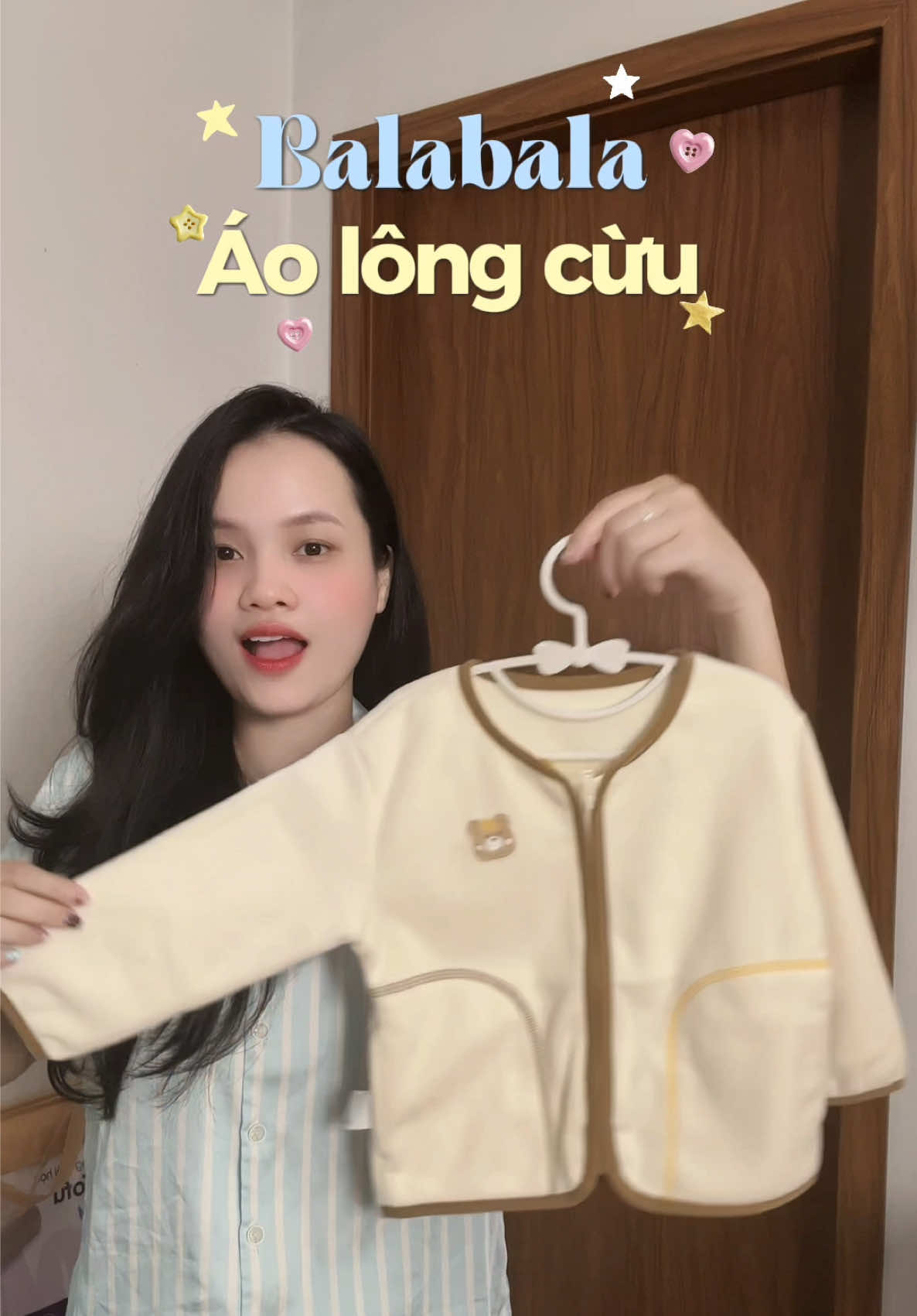 Áo khoác lông cừu Thu Đông cho bé Balabala #aokhoacchobe #aokhoaclongcuu #balabala #phongcachhanquoc #aochobe 