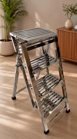 Thang xếp inox tiện lợi độ bền cao #thangnhom #thanggiadinh #thanginox #thang 