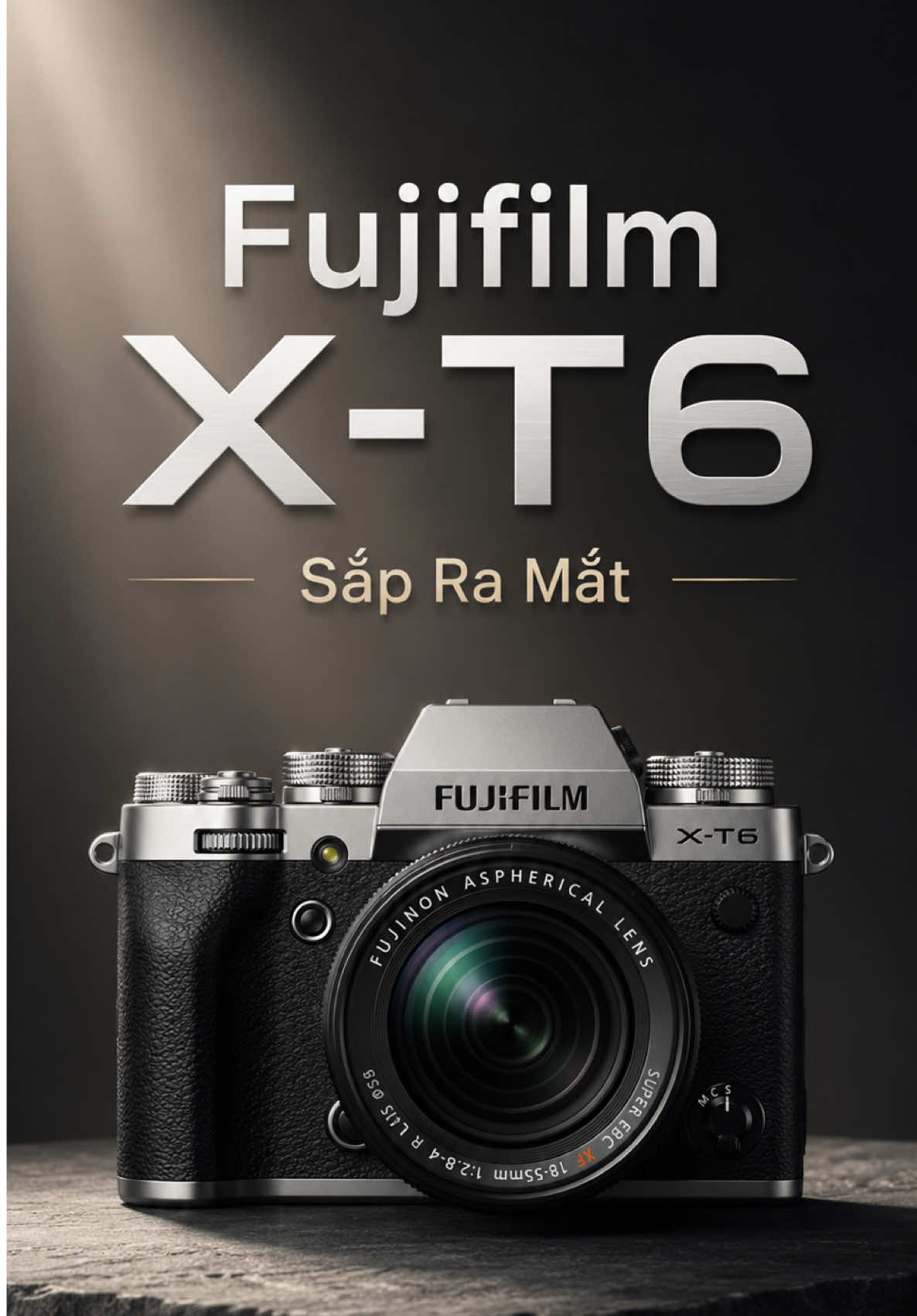 Hỡi các tín đồ Fujifilm, X-T6 đã lộ diện. #fujifilm #fujifilmxt6 #camera #LearnOnTikTok #photography 