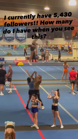 have 5,430 followers(instagram)!!  How many followers do I have when you see this? #followers😘 #followme ##foryoupage #stunting #stingrayallstars 