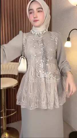 OutfitbyMeta Set Rok Ratifa Sabrina Anti UV mix Brukat#setrok #setrokviral #oneset #promoguncang99 #paydaysale 