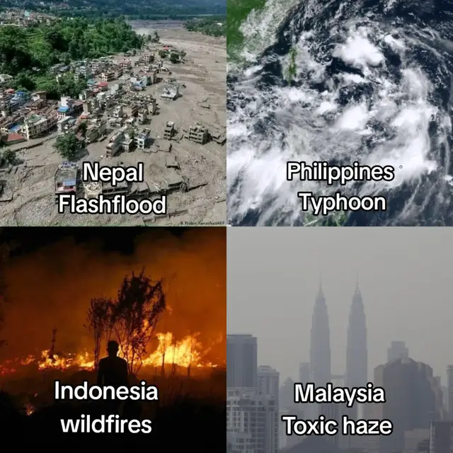 lest pray this 4 country  philippines,nepal,malaysia,indonesia🙏🙌#nature #globalwarming #climatechange #asia #fyp 