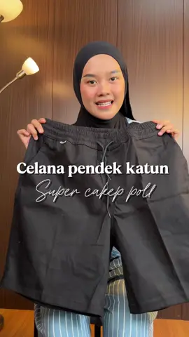 Celana pendek katun #fyp #GajianSale #PromoGuncang99 