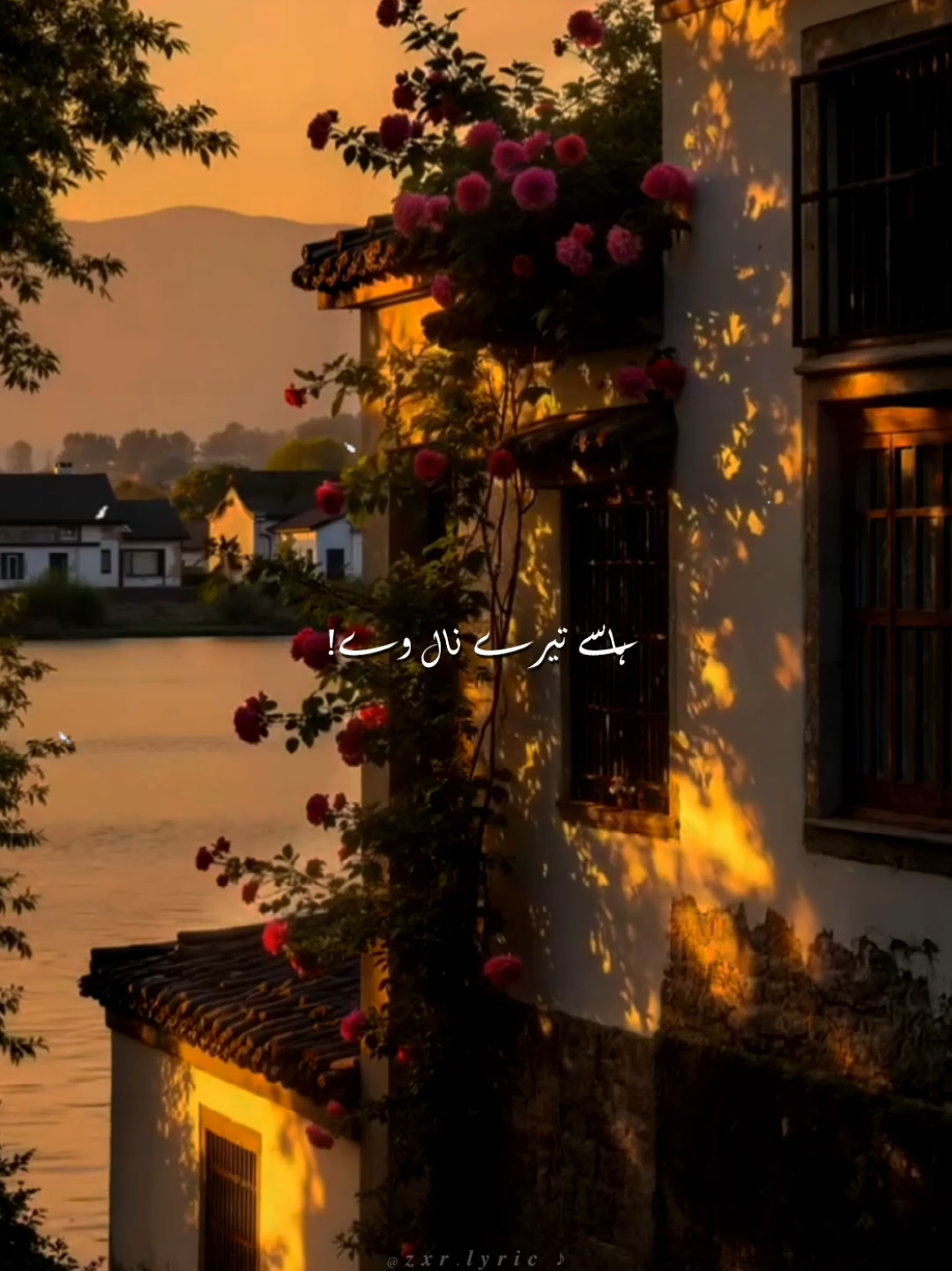 Zindagi haseen ay jy tu mere naal ve~🫠❤️✨ . . #fyp #lyrics #song #viral #zxrlyric 