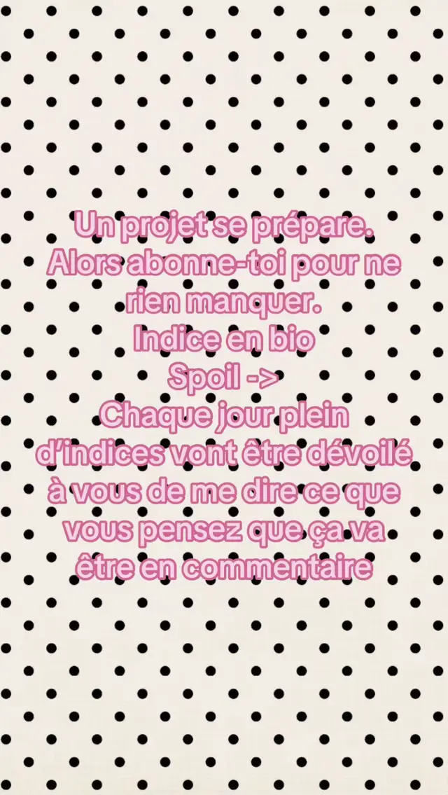 Alors tu as deviné ? #fyp #pourtoi #newprojects #nouveauprojet #abonnetoipournerienlouper 