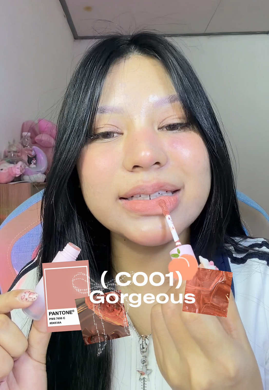 ช่างแต่งหน้าทำถึงอีกแล้ว🥹เนื้อดีสีสวย🍑✨ ##meucosmetics##meugirl##meuXTbeauty##รีวิวบิวตี้ #ไทยบิวตี้ 