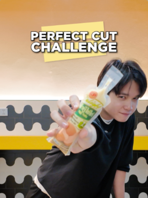 มีใครทำได้เป๊ะกว่านี้บ้าง คอมเมนต์มาบอกหน่อย #CP #CPBrand #PerfectCutChallenge