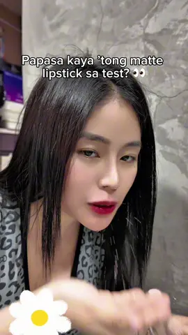 Daan ng daan to sakin kaya sinubukan ko na 🤣 #otwoolipstick #mattelipstick 