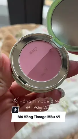 Mua 1 hộp má hồng mà có thể dùng được tận 3 màu xinhh, đa dạng makeup lun nha #timage #mahongtimage #blush