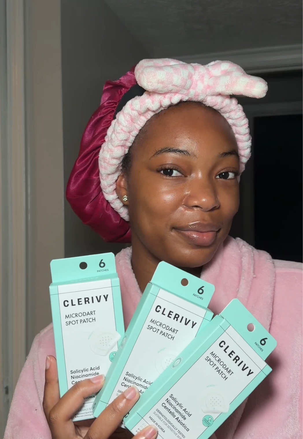 @Clerivy Microdart Pimple Patches are now my go to!🤍  #koreanskincare #pimplepatch #skintok #clerivy #fyp 