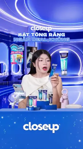 [Video] Kem đánh răng Closeup White Now - Trắng Bật Tông 3X từ Công nghệ Ánh Sáng Xanh - Khoáng Trắng Tự Nhiên 100g