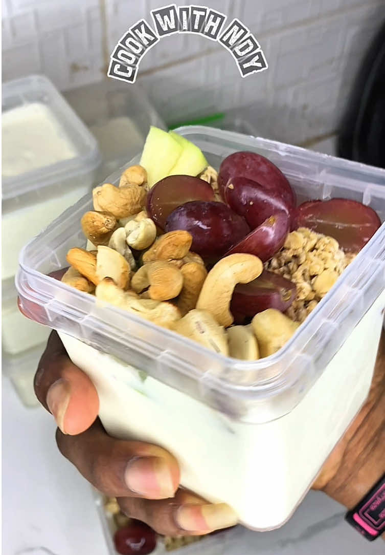 Another tutorial on homemade parfait and Greek Youghurt just to answer some of your questions #greekyoghurt #parfait #homemadeparfait #govira #fyp 