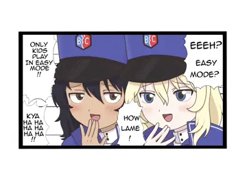 i love overdrive ( ͡° ͜ʖ ͡°) #girlsundpanzer #renaandou #rukaoshida #garupan #touhou 