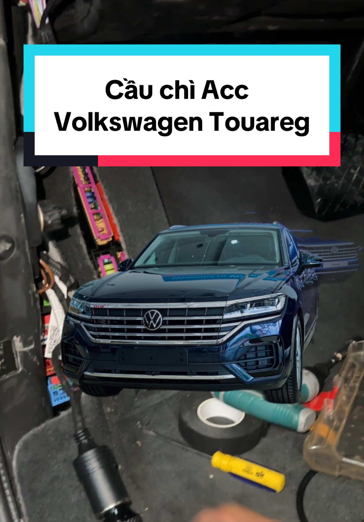 Cầu chì Acc Volkswagen Touareg 2023 #volkswagen #touareg #doxecoduc 