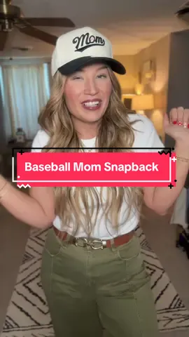 Baseball mom uniform: cute hat, sunglasses, folding chair, approximately 700 snacks. ⚾️ @Baseballism Inc. #BaseballMom #BaseballMomHat #BaseballMomStyle #BaseballMomLife #BaseballSeason 