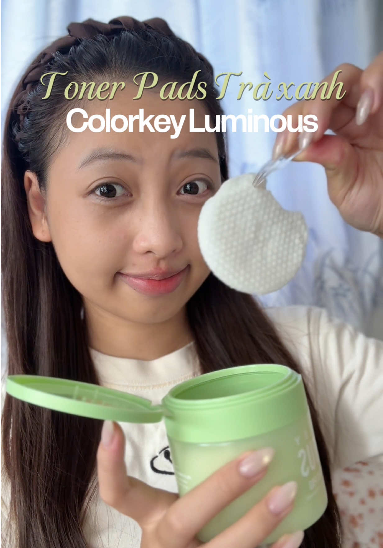 Tối nào cũng phải dùng mới chịu nổi!!! #doubleday #tonerpad #skincare #xuhuong #hoptaccungCOLORKEYLuminous