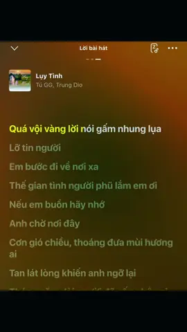 Lụy Tình🎶#tugg #xh #nhachaymoingay🎧 #music 