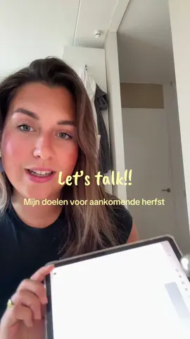 Let’s get real! Ik heb doelen voor aankomende herfst en winter, en wilde even delen waar ik mee struggle en wat mijn doelen nu zijn. Om mij weer energieker, vrolijker en fitter te voelen! #fyp #letstalk #doelen #doelen2026 #planning 