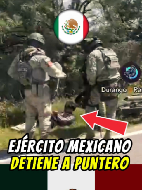 Ejército Mexicano Detiene a Presunto Puntero en Plena Calle #ejercitomexicano #mexico #GuardiaNacional #marinamexicana