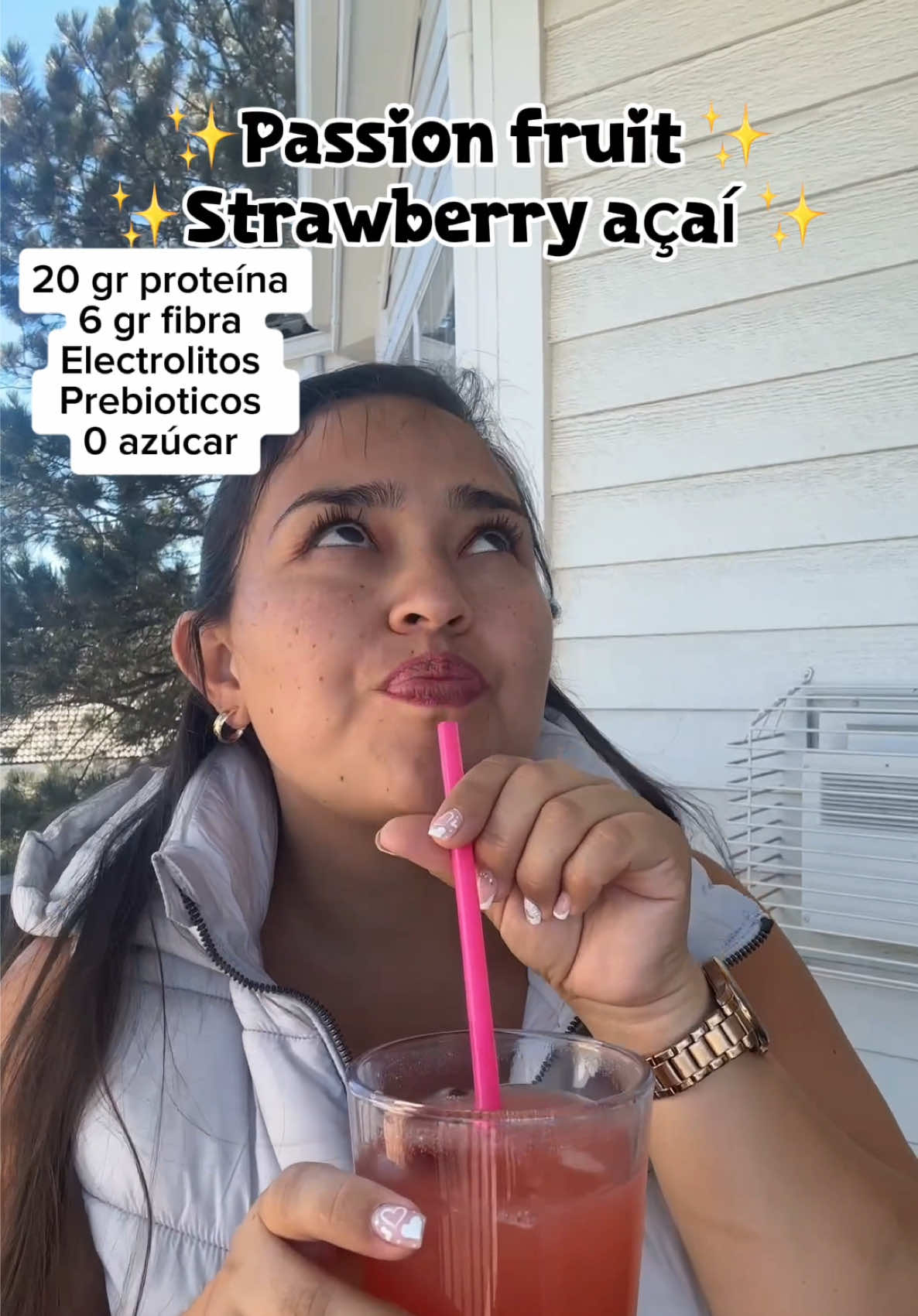 Bebida refrescante con proteína cero azúcar Prebioticos y electrolitos #ad #tiktokshopcreatorpicks #TikTokshopbacktoschool #tiktokshopblackfridaysale #proteina 