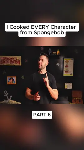 I Cooked Every Character from SpongeBob - Part 6 #Foodie #foodtiktok #foodrecipe #challenge #fyp