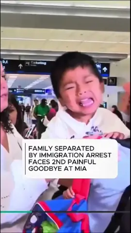 Family separated by immigration arrest faces 2nd painful goodbye at MIA