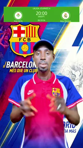 Match du jour#halamadrid #fcbarcelona #foot #LaLiga #viscabarca 