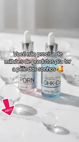 Kit sérum GHK-Cu e PDRN +Gua Sha de brinde#skincare #pel #beleza #viral 