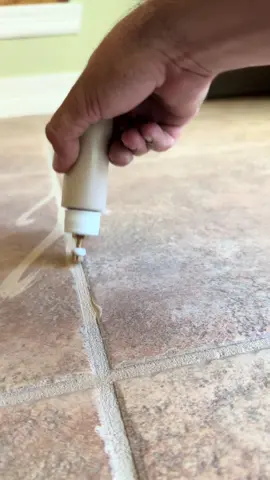 Our DIY Grout Color Sealer Kit comes with an easy applicator that makes restoring old grout fast, simple, and mess-free. New grout look. No renovation needed. If you need products just comment diy kit #fyp #GroutSealer #DIY #reels #beforeandafter